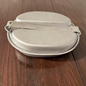 US Army Mess Kit 1964‎ LEYSE Aluminum Mess Tray Camping Hiking Military Surplus